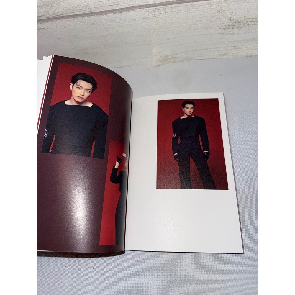 ATEEZ Golden Hour Part 1 10th Mini Album‎ Photobook Red Metallic Foil Official - Picture 3 of 6